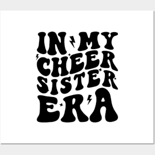 In My Cheer Sister Era Cheerleader Sports Posters and Art